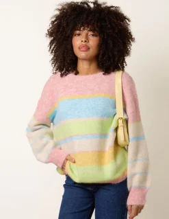 Round Neck Stripe Jumper