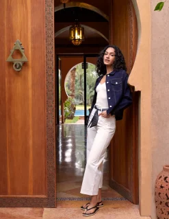 Scarf Belt Trousers
