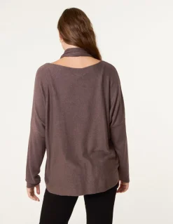 Scarf Cut And Sew 2in1 Jumper