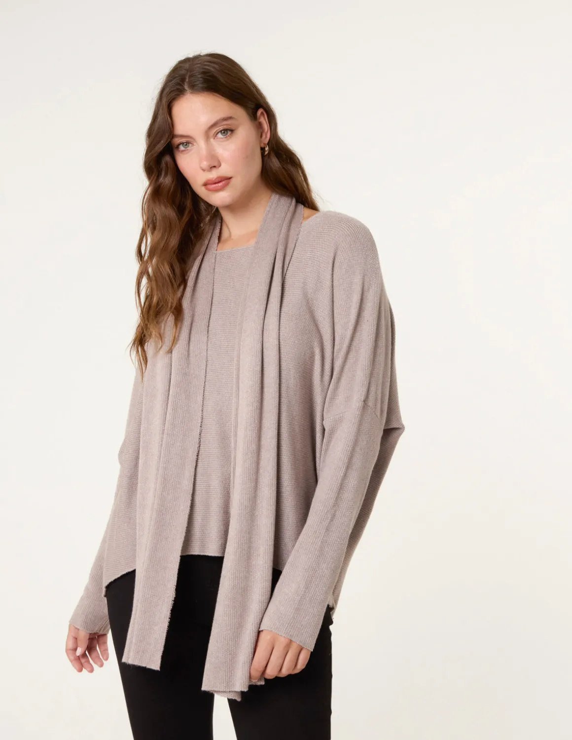 Scarf Cut And Sew 2in1 Jumper