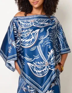 Scarf Print Trouser Set