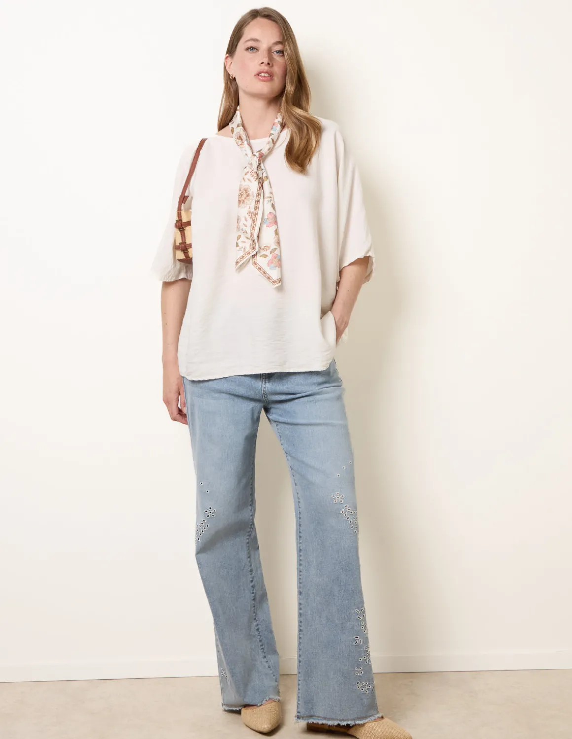 Scarf Viscose Top