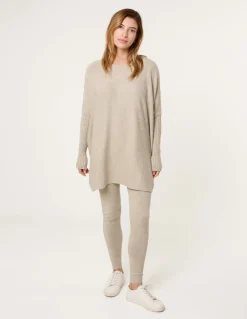 Scattered Studded Embellished Knitwear Set