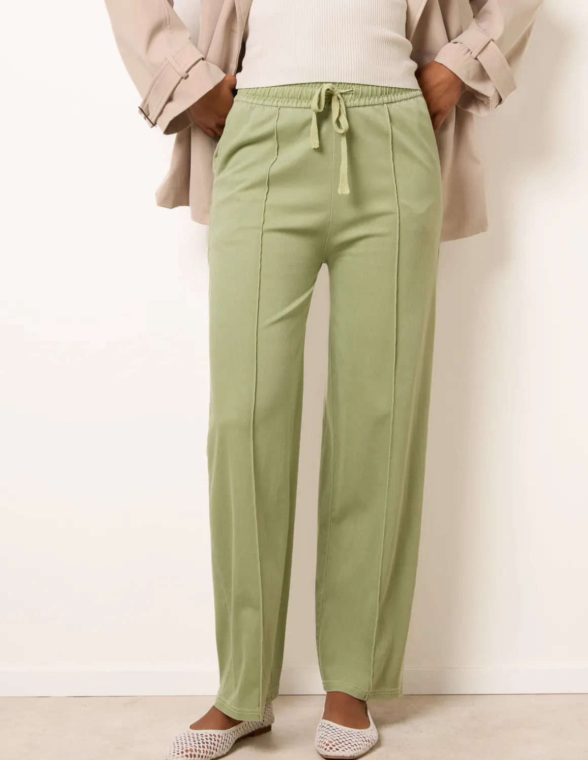 Seam Detail Trousers