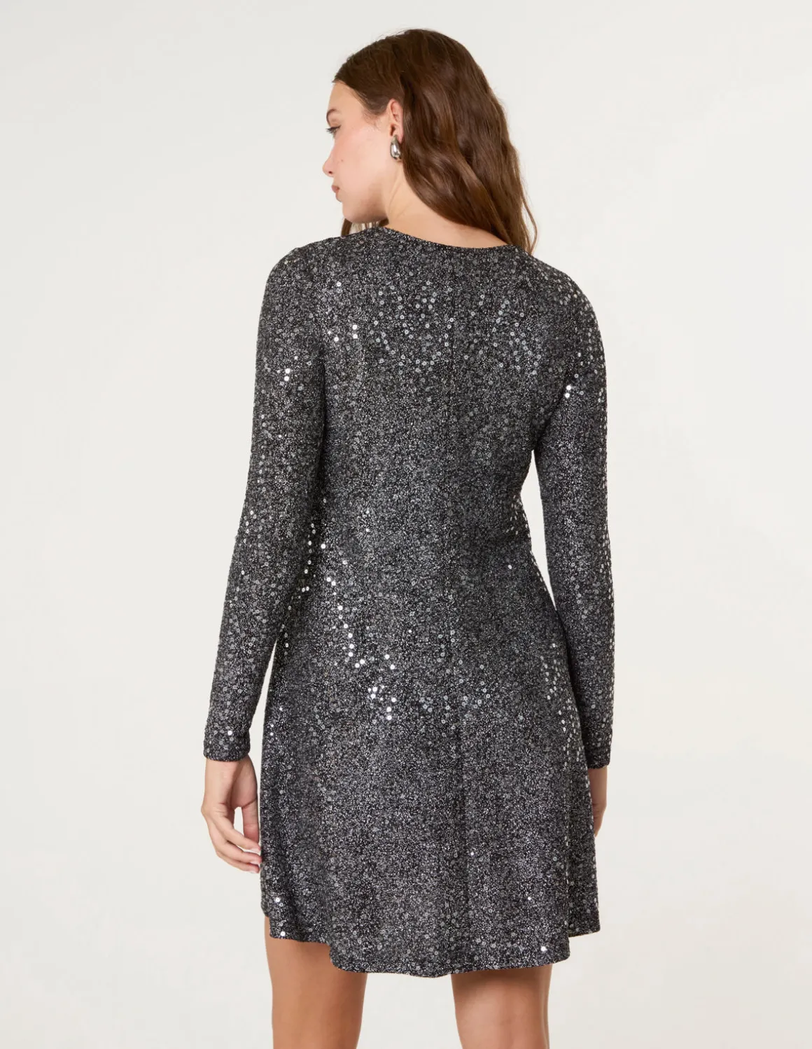 Sequin Swing Dress