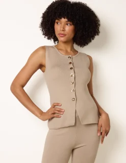 Set With Gold Button