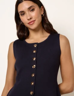 Set With Gold Button