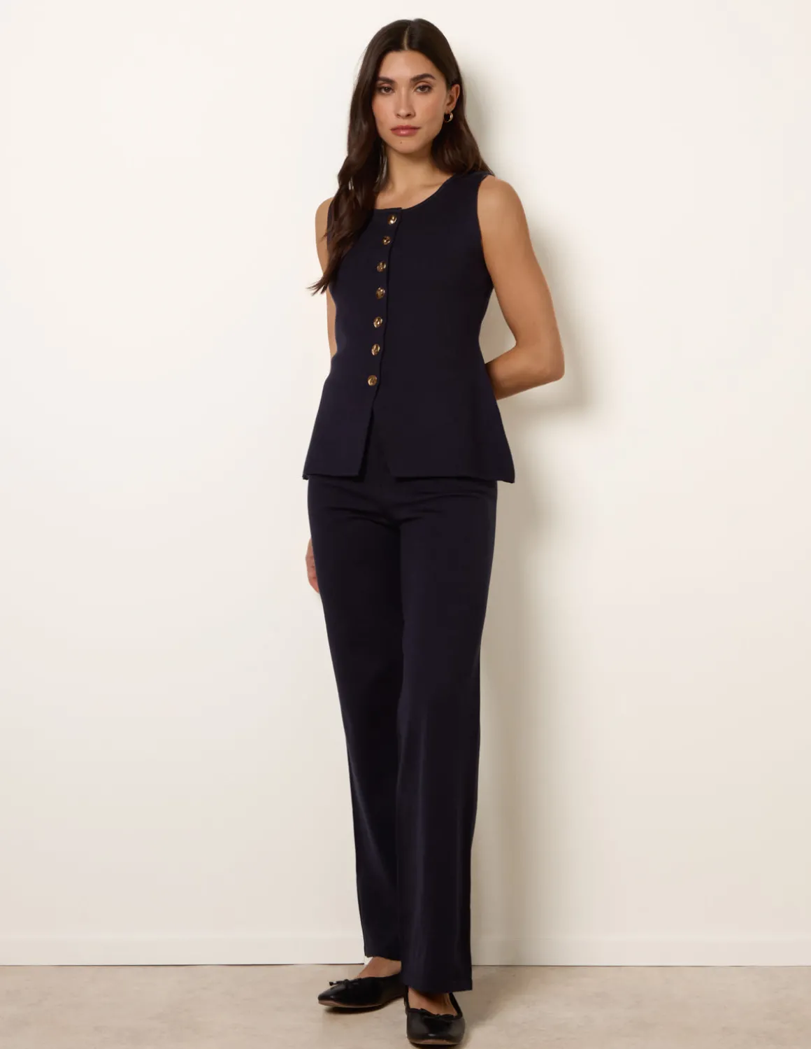 Set With Gold Button