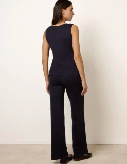 Set With Gold Button