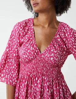 Shirred Bust Top