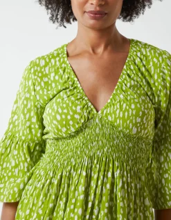 Shirred Bust Top