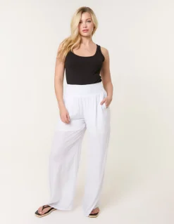 Shirred Trousers