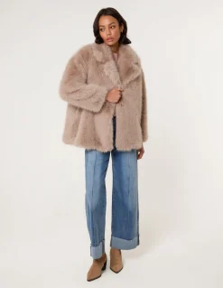 Short Faux Fur Coat