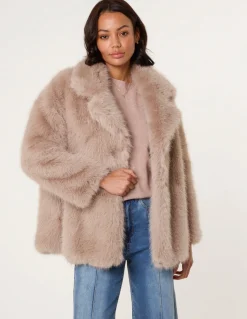 Short Faux Fur Coat