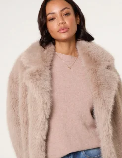 Short Faux Fur Coat