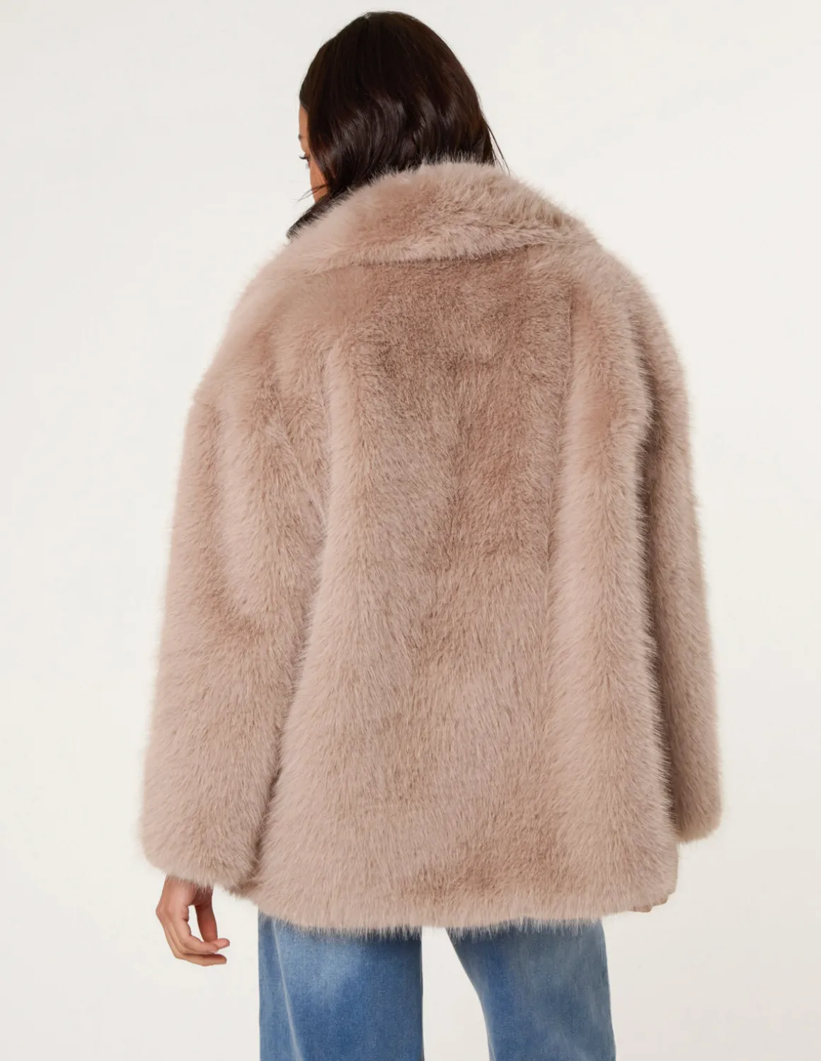 Short Faux Fur Coat