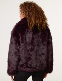 Short Faux Fur Coat