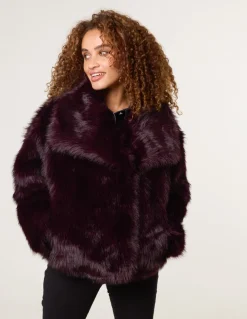 Short Faux Fur Coat