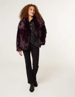 Short Faux Fur Coat