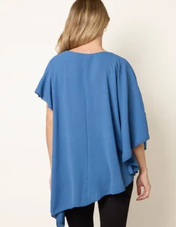 Short Sleeve Asymmetrical Top