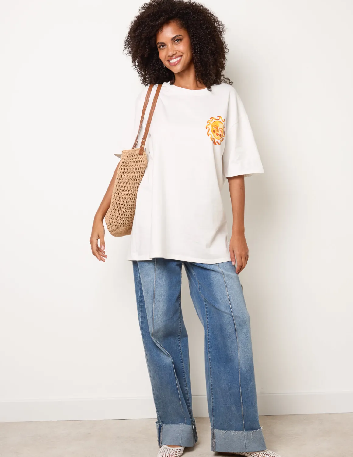 Short Sleeve Back Print T-Shirt