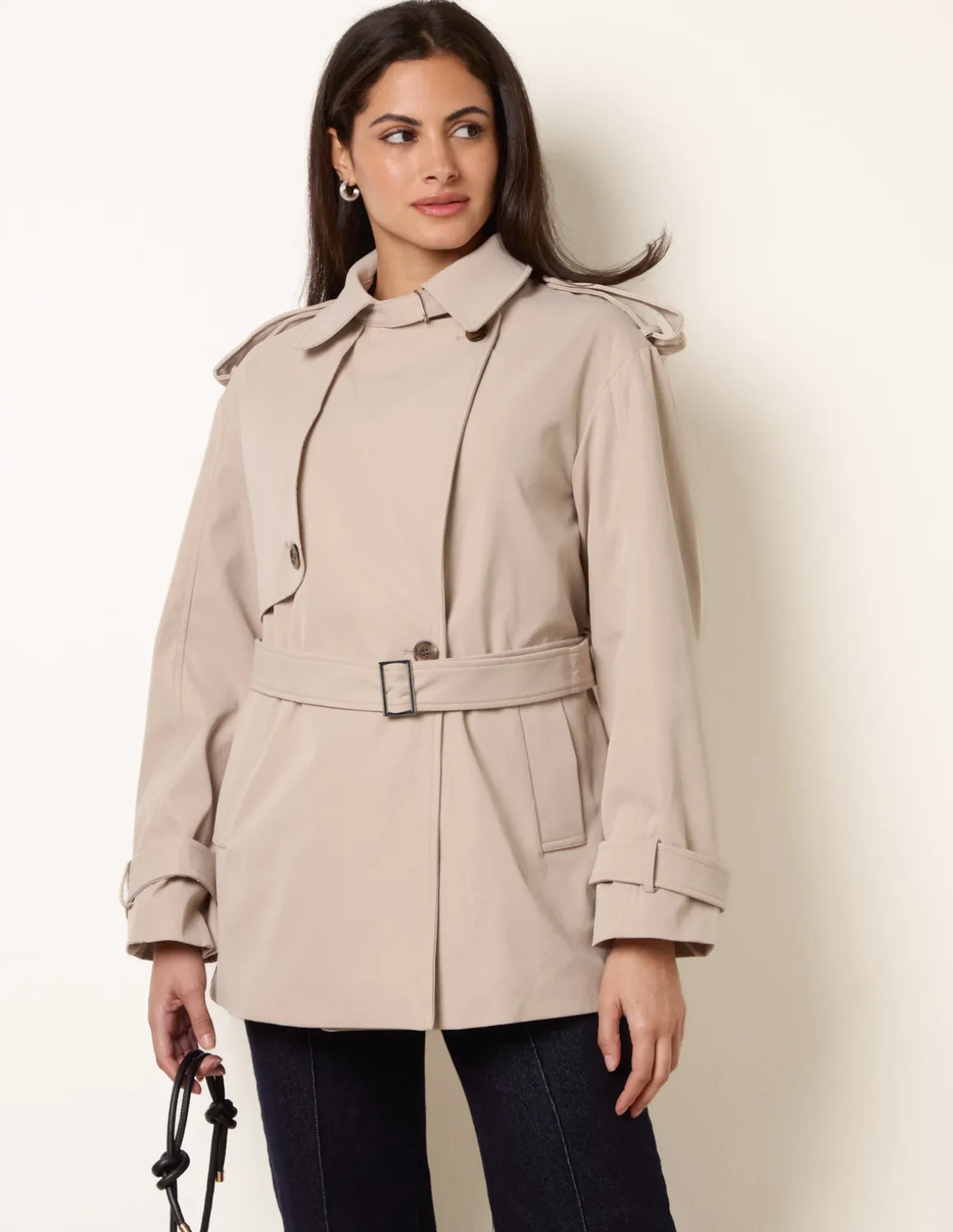 Short Trench Coat