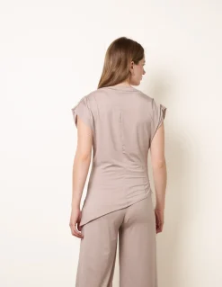 Soft Jersey Asymmetric Hem Set