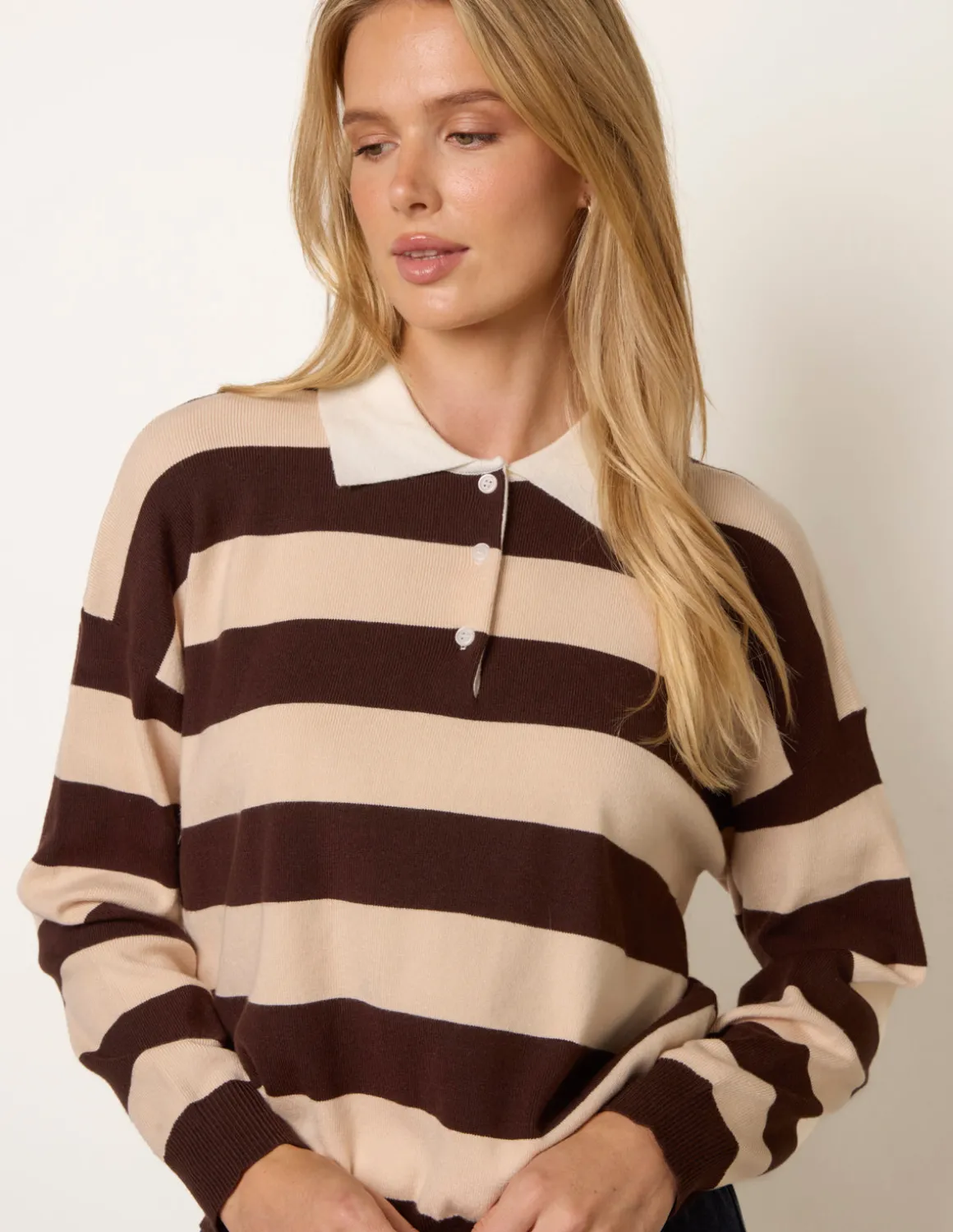 Striped Long Sleeve Jumper