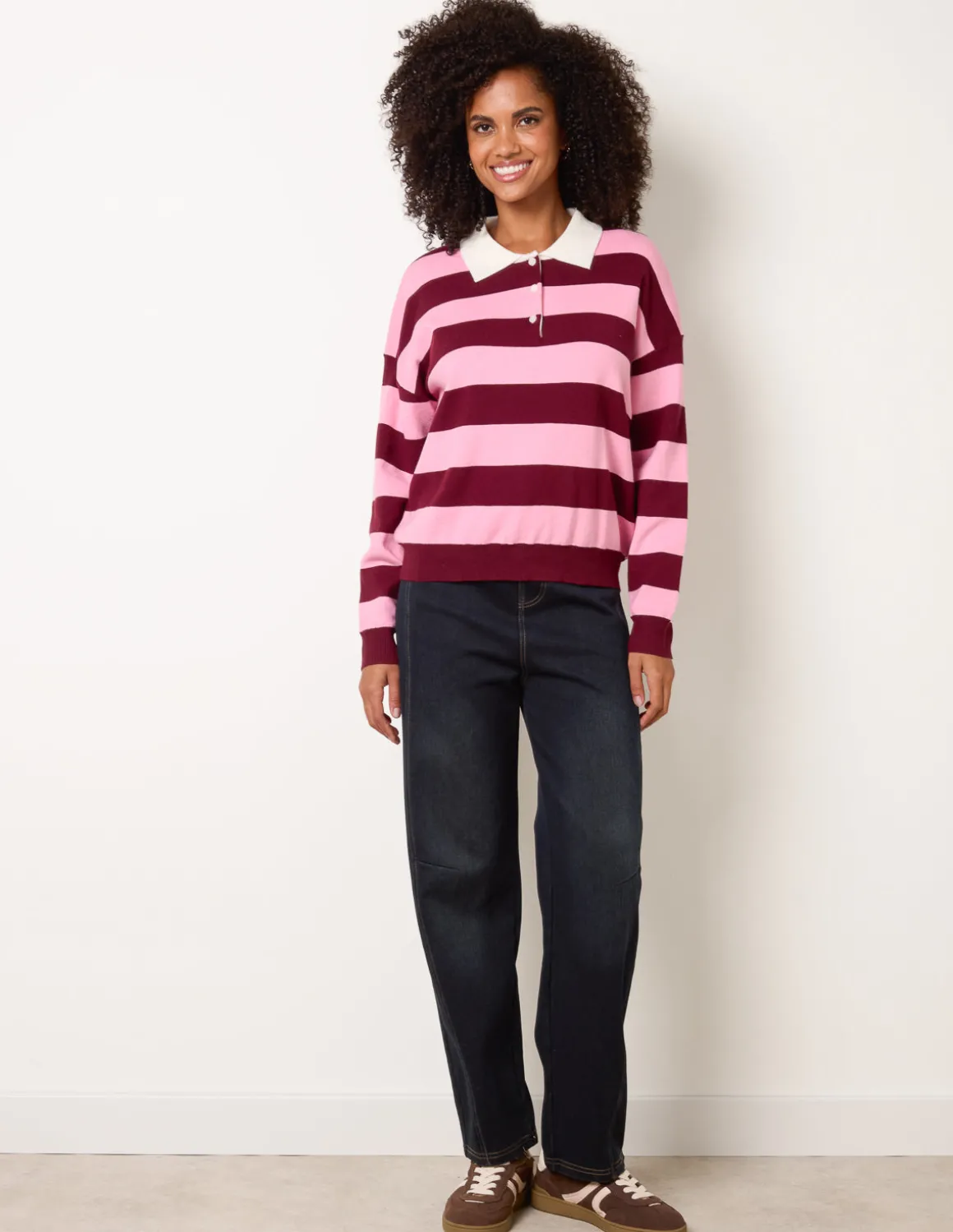 Striped Long Sleeve Jumper
