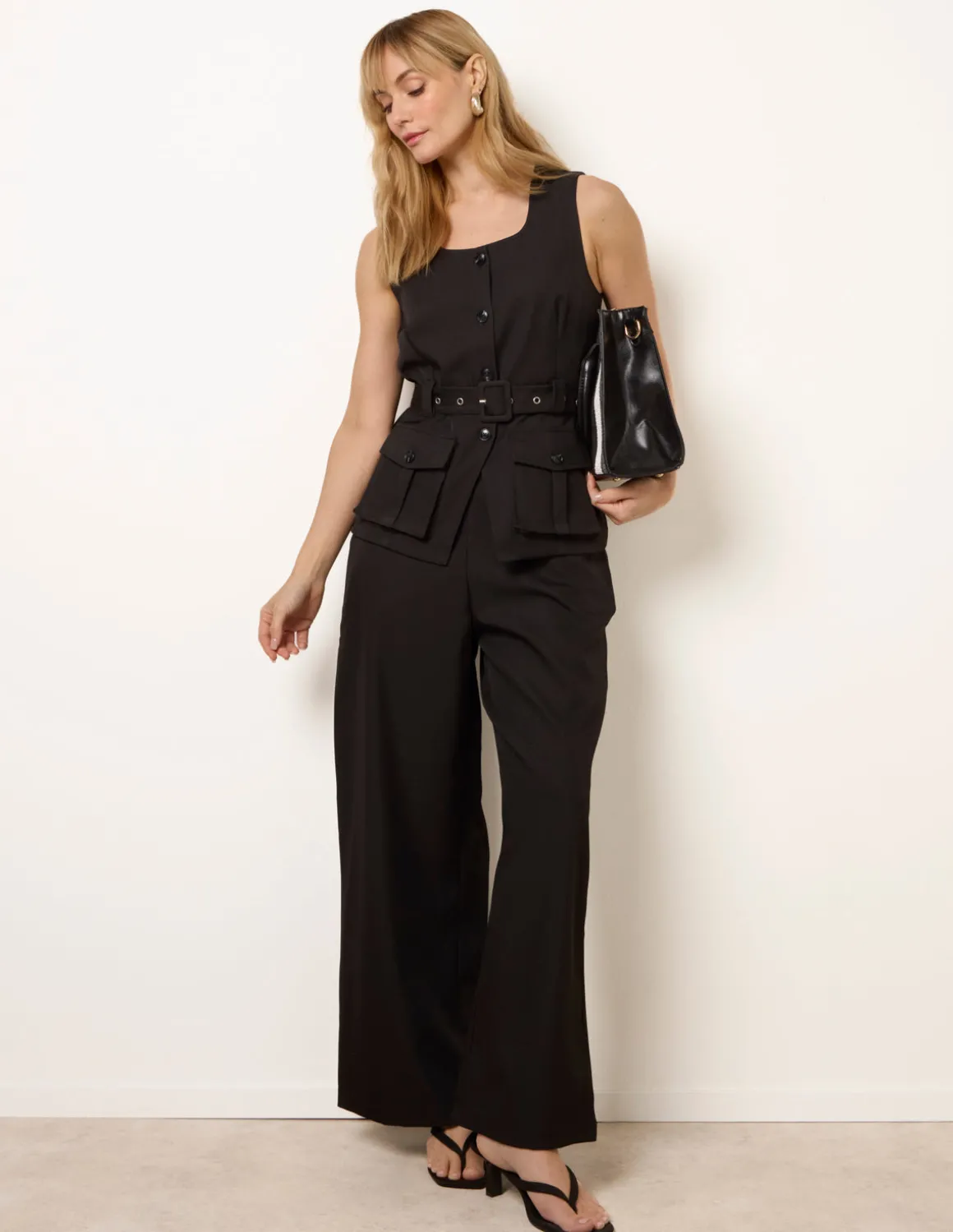 Tailored Pocket Two-Piece Co-Ord Set