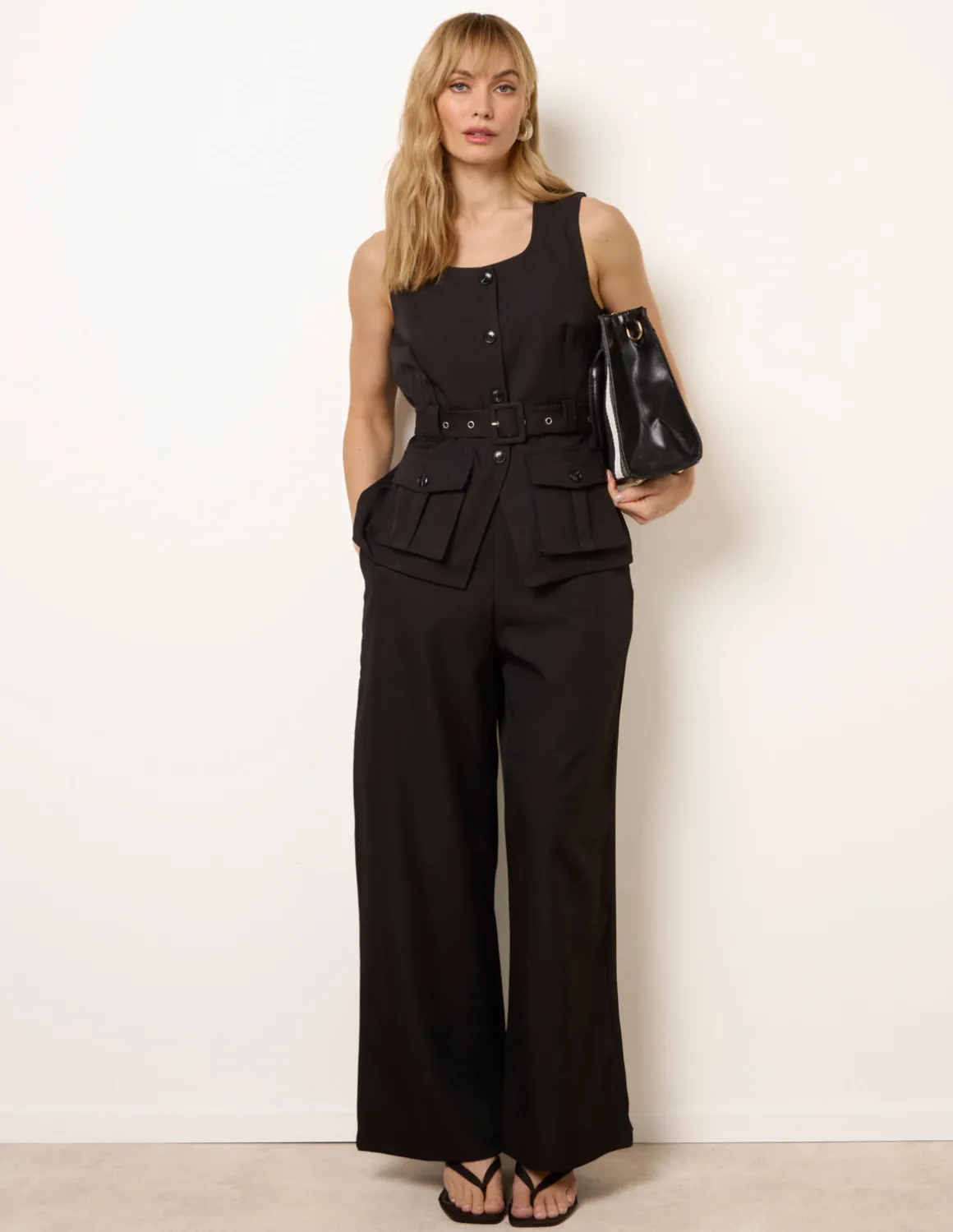 Tailored Pocket Two-Piece Co-Ord Set