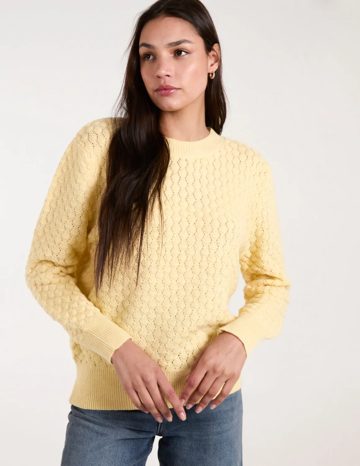 Textured Knit Jumper