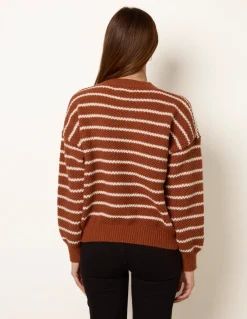 Textured Stripe Jumper