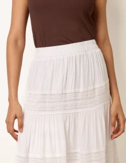 Tiered Maxi Skirt