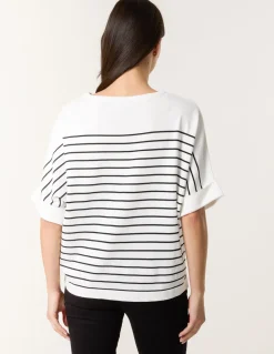 Top With Horizontal Stripe