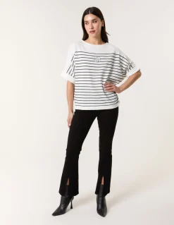 Top With Horizontal Stripe