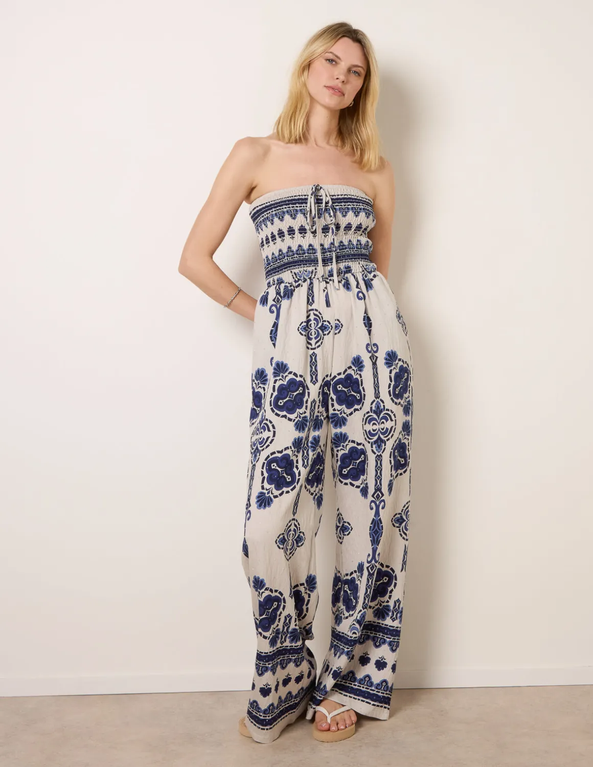 Tribal Print Jumpsuit