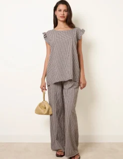 Two Piece Gingham Set