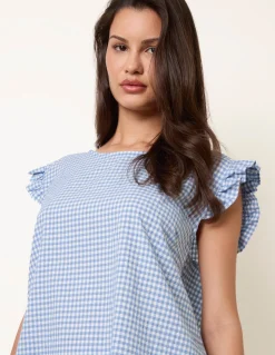 Two Piece Gingham Set