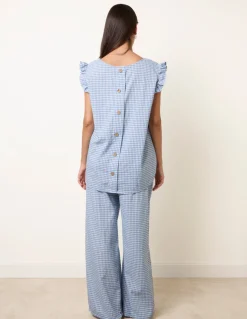 Two Piece Gingham Set