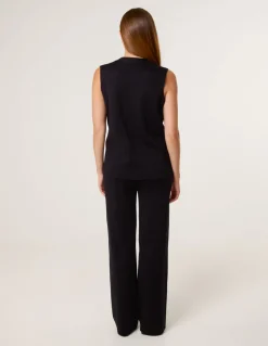 Two-Piece Set With Gold Button Details