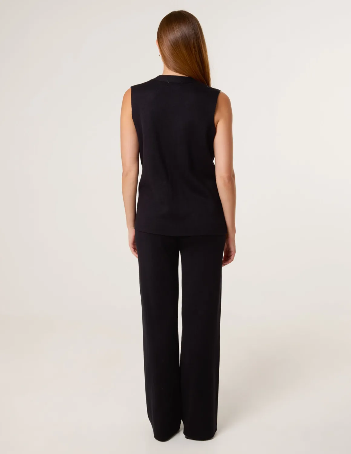 Two-Piece Set With Gold Button Details