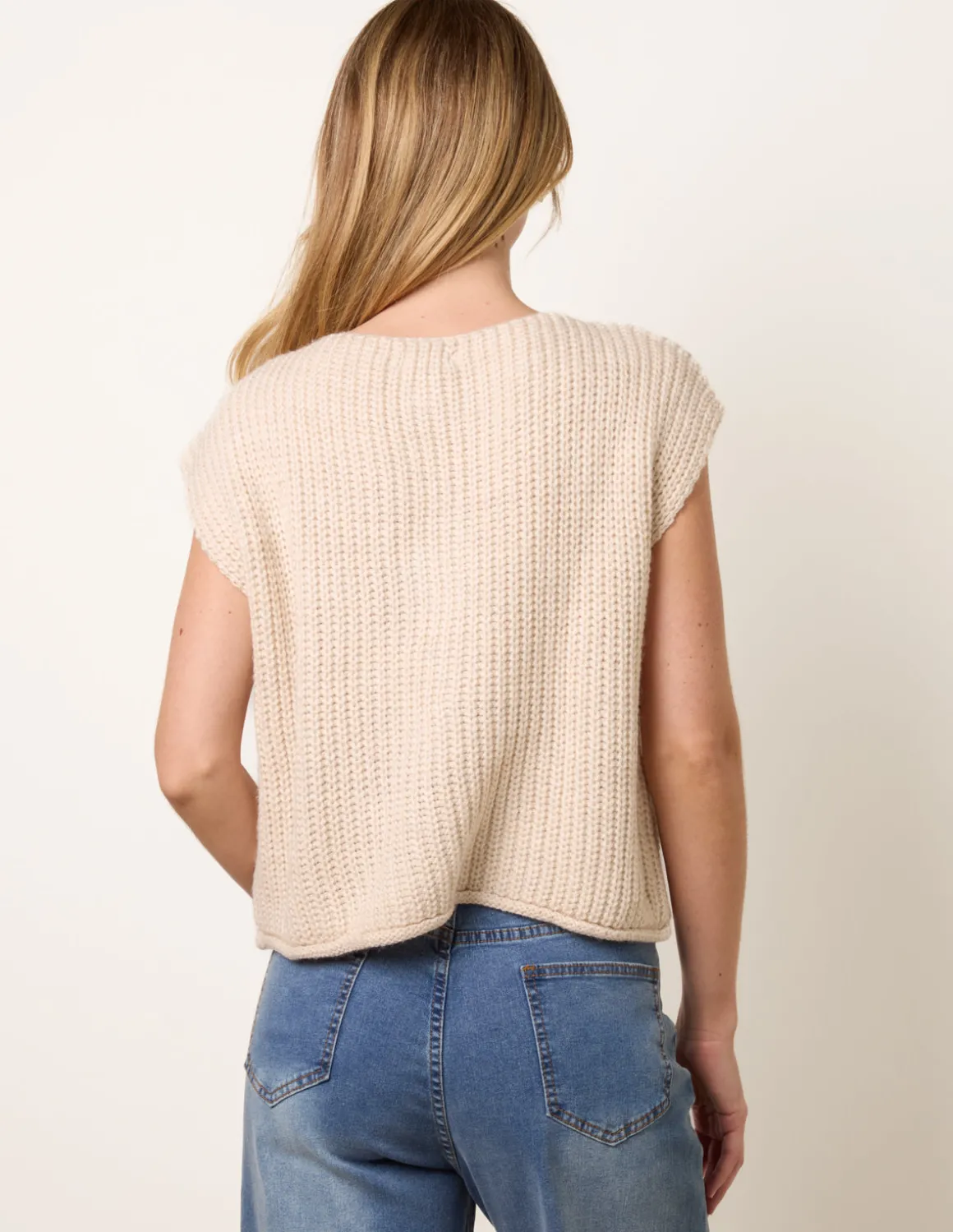 Two Pocket Knitted Waistcoat