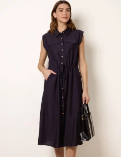 Utility Tie Waist Dress