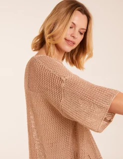 V Neck Crochet Top