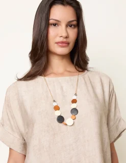 Washed Effect Tunic Dress