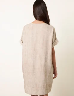 Washed Effect Tunic Dress