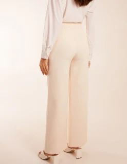 Wide Leg Suit Trousers