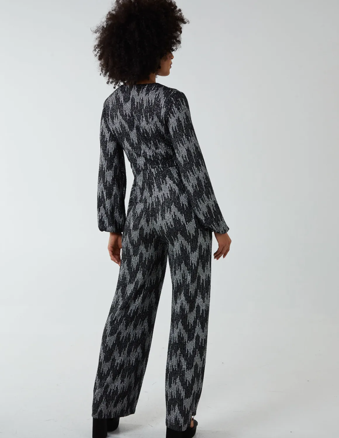 Wrap Tie Jumpsuit