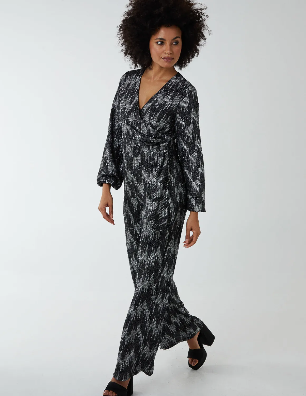 Wrap Tie Jumpsuit